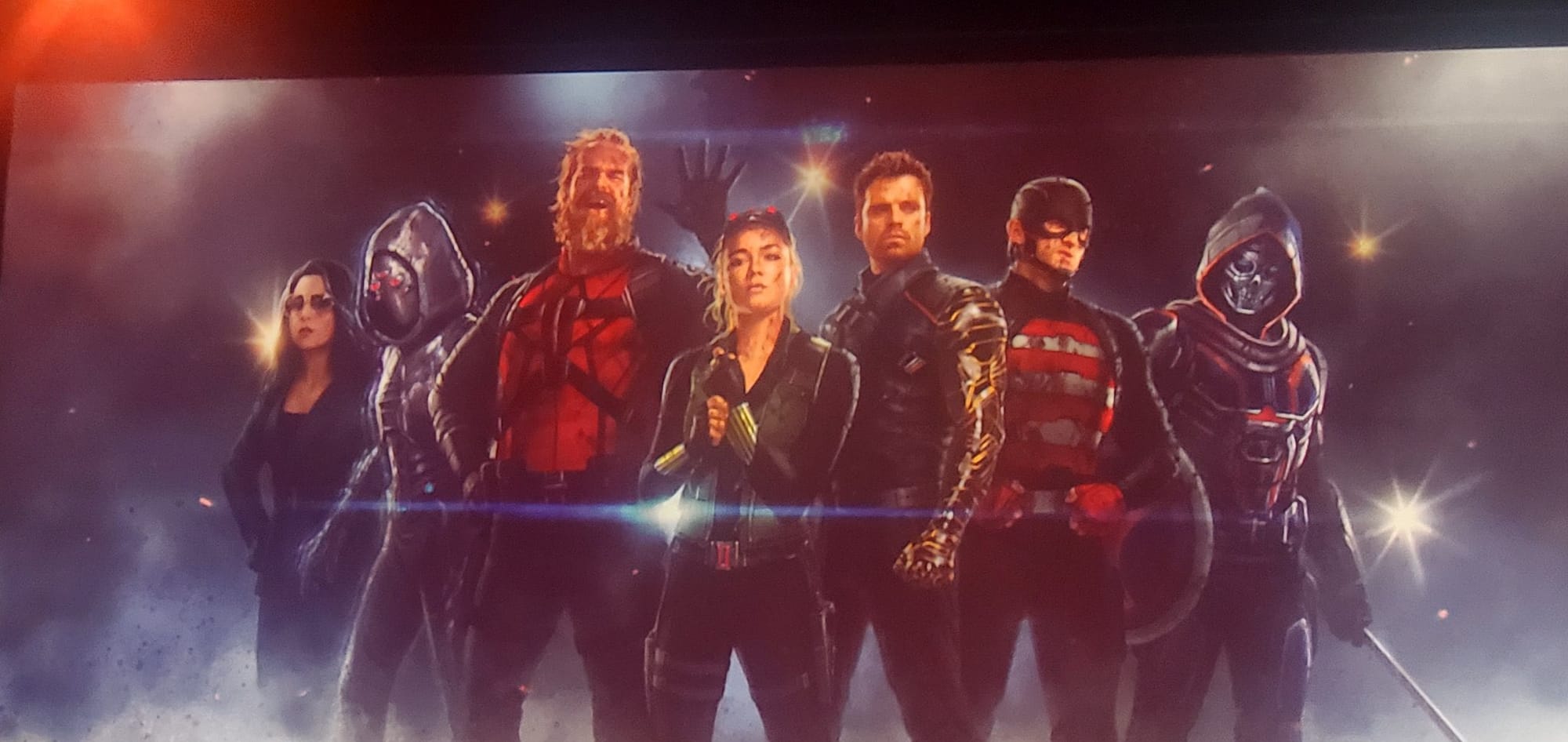 Contessa, Ghost, Red Guardian, Black Widow, Winter Soldier, US Agent, Taskmaster