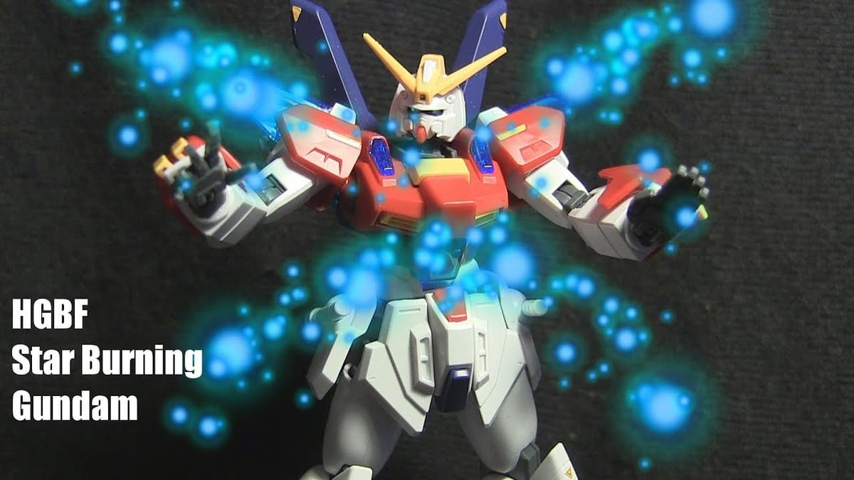 Gunpla Dojo: HGBF 58 Star Burning Gundam Review