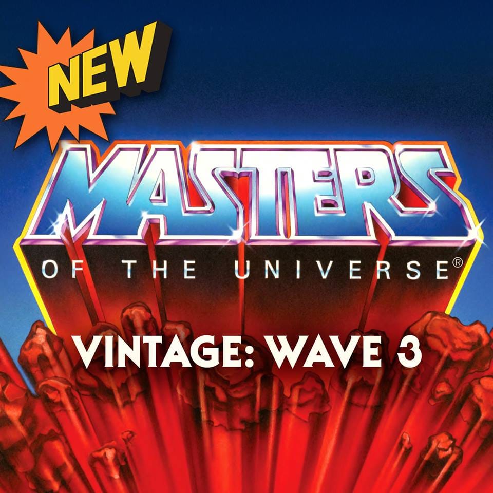 Masters of the Universe Vintage Collection Wave 3 Revealed