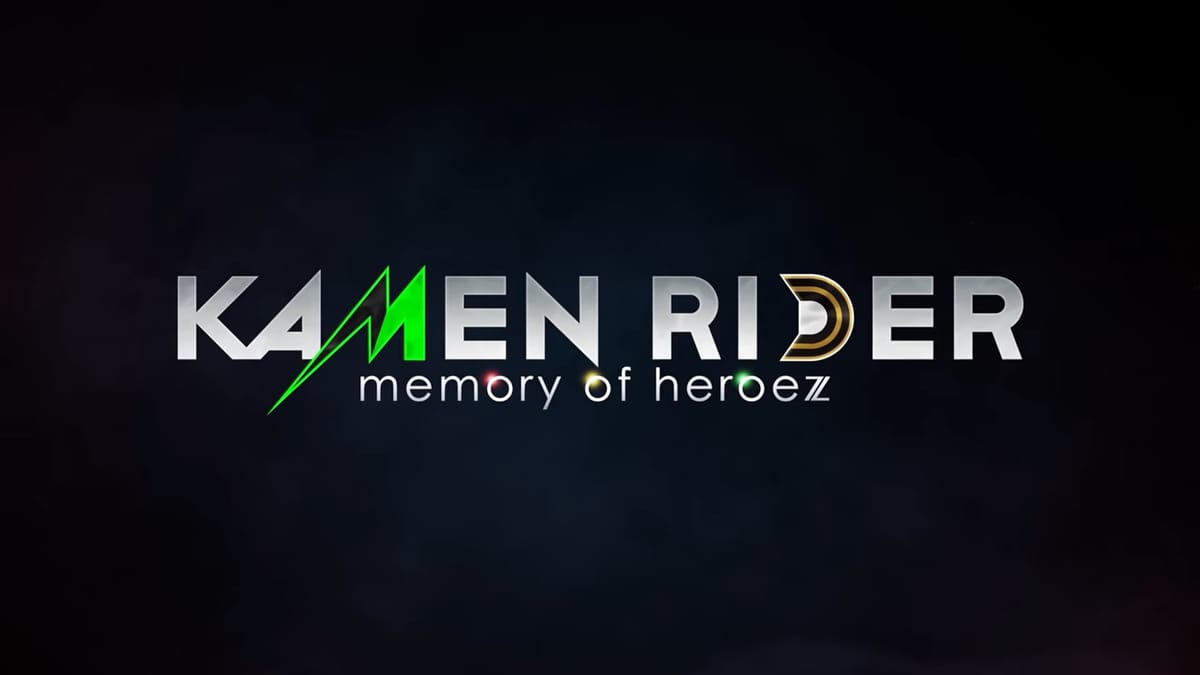 Kamen Rider: Memory of Heroez Announced