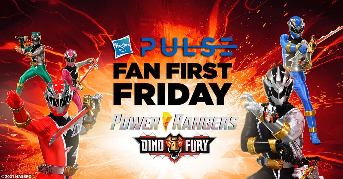 Hasbro Fan First Friday – Power Rangers Dino Fury & More