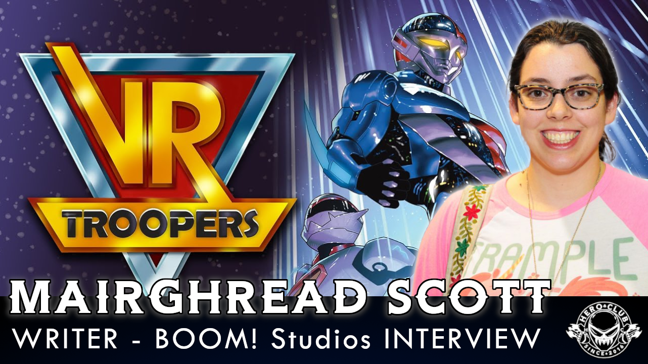 Writer Mairghread Scott Interview on VR Troopers
