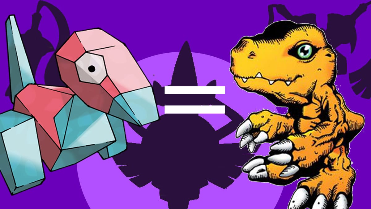 RoyalAegislash Questions If Porygon is a Digimon?