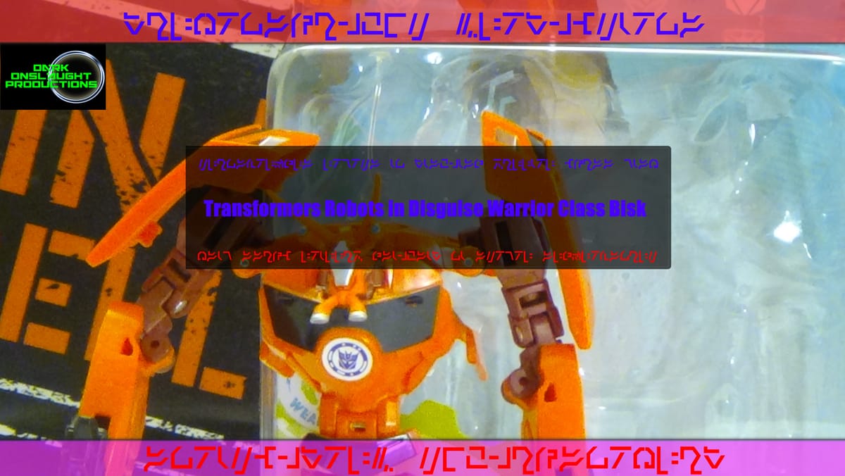 Review: Transformers Robots in Disguise Warrior Class Bisk