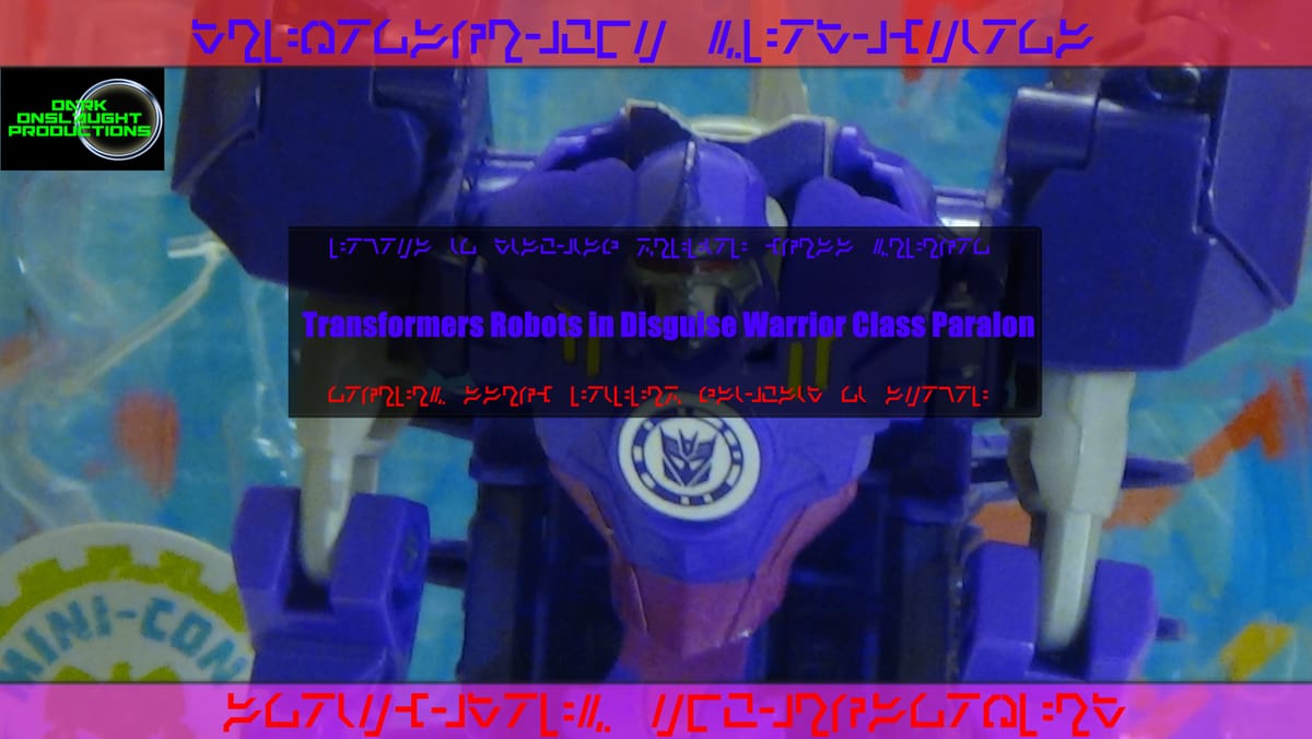 Review: Transformers Robots in Disguise Warrior Class Paralon