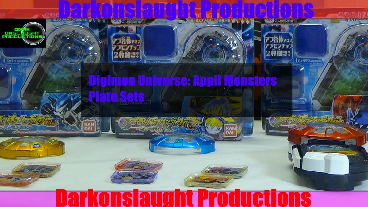 Review: Digimon Universe: Appli Monsters Appmon Pairing Cover Sets