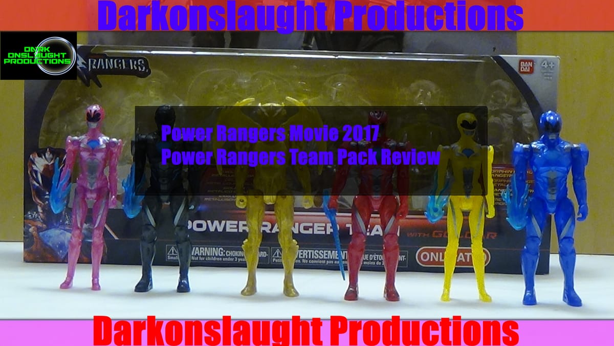 Review: Power Rangers Movie 2017 Team Pack