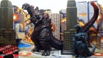 Trendmasters Godzilla Attacks NY Giant Playset Demo