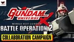 Gundam Universe x Gundam Battle Operation 2 Collaboration Announced