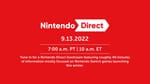 September 2022 Nintendo Direct Streamed