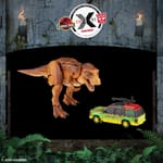 Jurassic Park x Transformers Collaborative Tyrannocon Rex vs JP93 Revealed