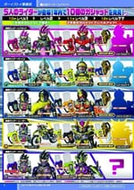 Kamen Rider Ex-Aid Toy Catalog Scans