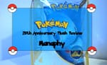 Review: Pokémon 20th Manaphy Plush Review
