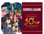 Aniplex of America to Host Gurren Lagann 10th Anniversary Event at Otakon 2017
