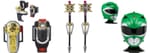 Official Images: Power Rangers Legacy Zeonizer, Gold Power Staff, & Green Ranger Helmet