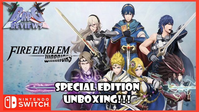 Fire Emblem Warriors: Nintendo Switch – Special Edition Unboxing (RRPG Reviews)
