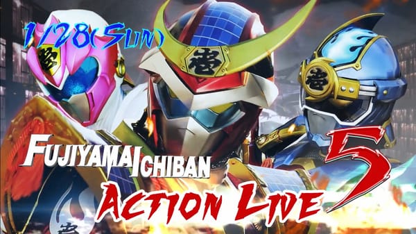 Fujiyama Ichiban Action Live 5 Coming in January