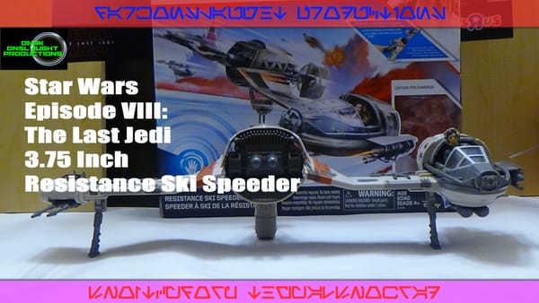 Review: Star Wars Episode VIII: The Last Jedi 3.75 Inch Force Link Resistance Ski Speeder