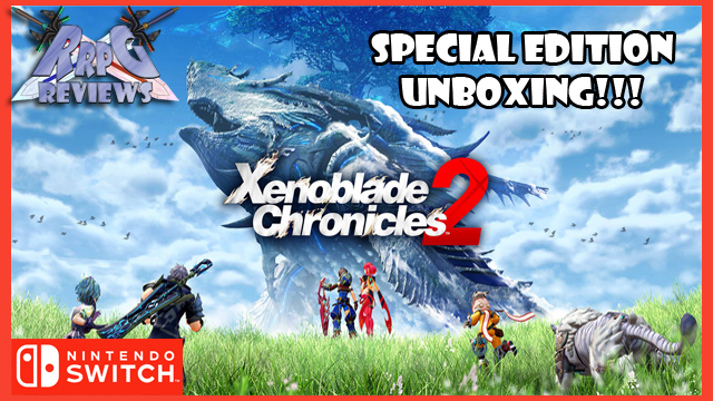 Xenoblade Chronicles 2 – Special Edition Unboxing (RRPG Reviews)