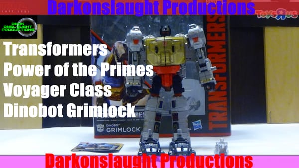 Review: Transformers Power of the Primes Voyager Class Dinobot Grimlock