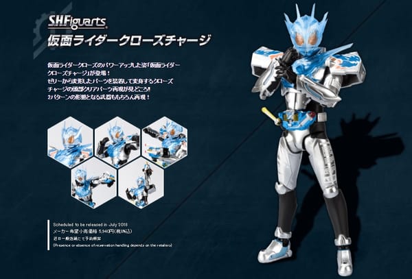Official Images: S.H.Figuarts Kamen Rider Cross-Z Charge
