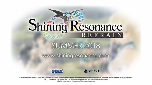 Shining Resonance Refrain Story Trailer Streamed