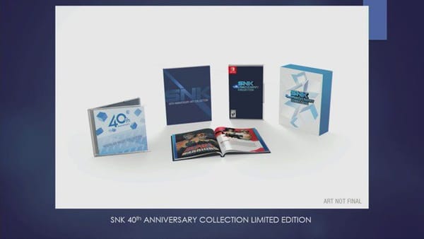 Nintendo Switch Exclusive SNK 40th Anniversary Collection Announced