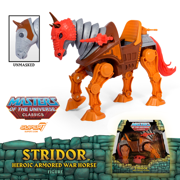Masters of the Universe Collector’s Choice Stridor Revealed