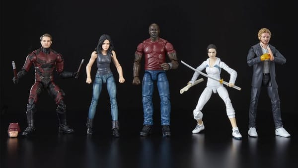 SDCC 2018: Marvel Legends Series Defenders Rail Authority 5-Pack Announced