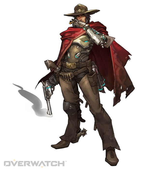 Overwatch McCree Short