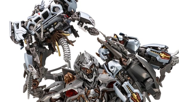 Official Images: Transformers MPM-8 Megatron & MPM-9 Jazz