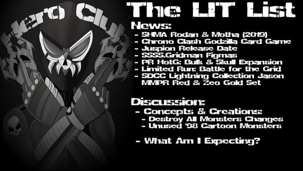 Los Ingobernables de Tokusatsu Ep 87 – Destroy All Decks! A Godzilla TCG & Unused Kaiju!