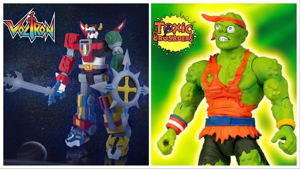 Super7 Deluxe Toxic Crusader & Voltron Previews Revealed