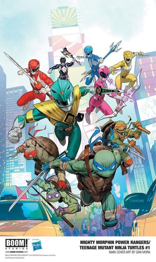 MMPR/ TMNT Crossover Comic
