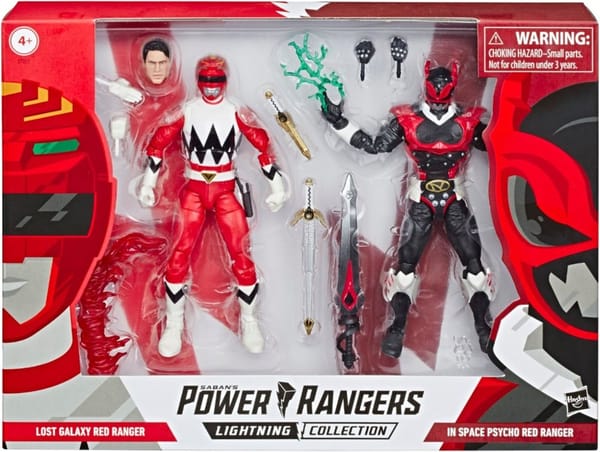 Power Rangers Lightning Collection Lost Galaxy Red & Psycho Red Revealed