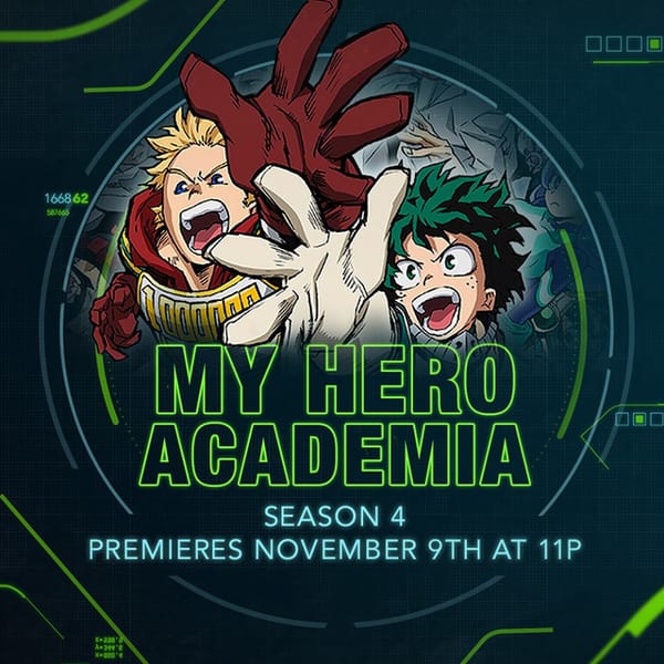 My Hero Academia S4 Coming to Toonami