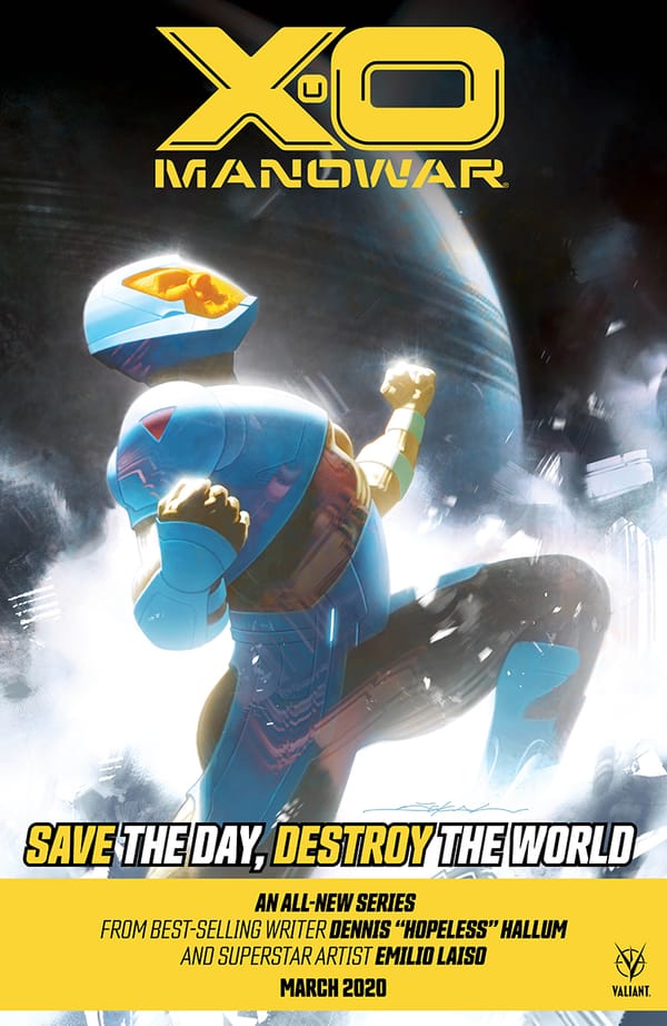 Comic Preview: X-O MANOWAR #1
