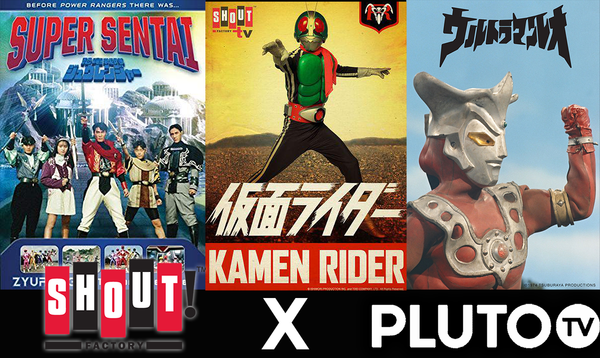 Shout Factory & PlutoTV announce “TokuSHOUTsu”