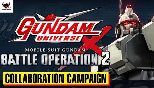 Gundam Universe x Gundam Battle Operation 2 Collaboration Announced