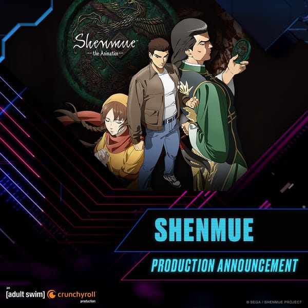 Shenmue Anime Adaptation Announced!
