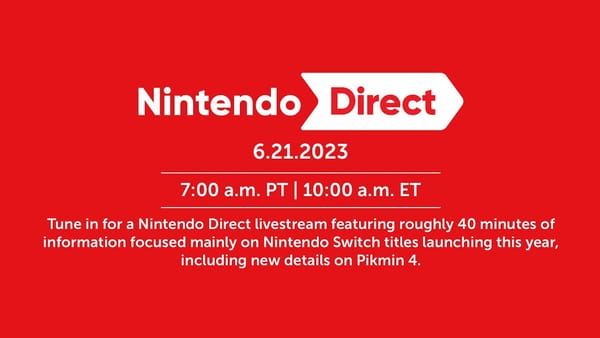 June 2023 Nintendo Direct Streamed