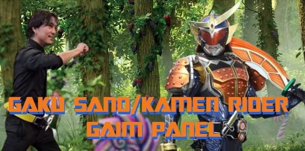 [Japan World Heroes 2023] Kamen Rider Gaim’s Gaku Sano Panel