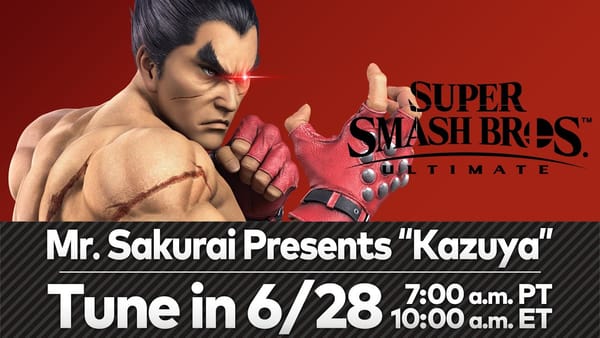 Super Smash Bros. Ultimate Kazuya Mishima Presentation Streamed