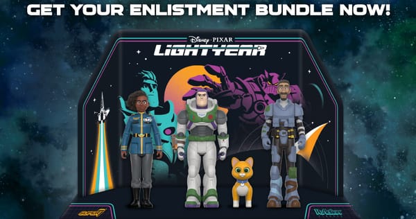 [Press Release] Super7’s ReAction Lightyear Early Enlistment Bundle