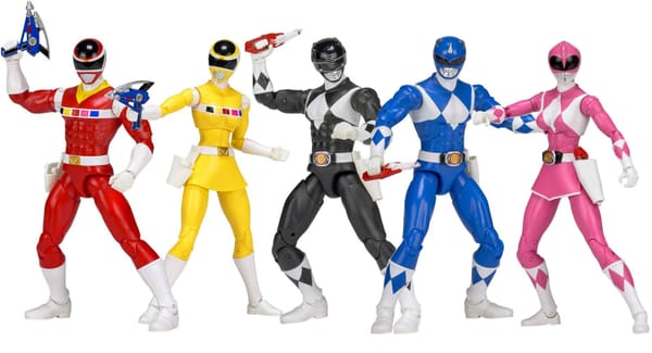 Power Rangers Legacy 6.5″ In Space & MMPR Figures Revealed