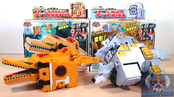 Review: Doubutsu Sentai Zyuohger – Zyuoh Cube (7)(8) Doubutsu Gattai DX Cube Crocodile & Cube Wolf