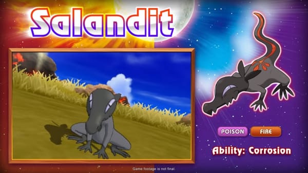 Pokemon Sun & Moon – Salandit Revealed