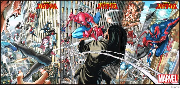 “One Punch Man” Artist Creates “Spider Man” Covers