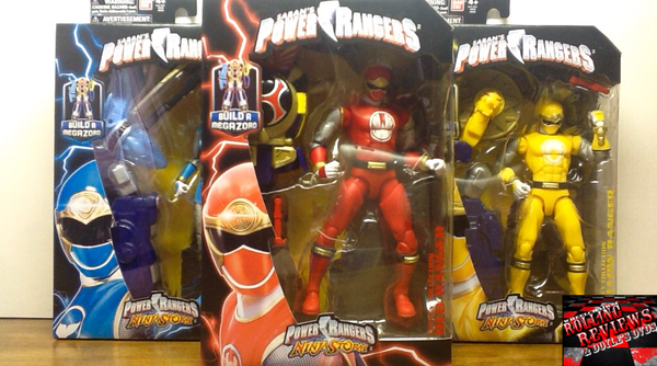 Review: Power Rangers 6.5" Legacy Ninja Storm Figures