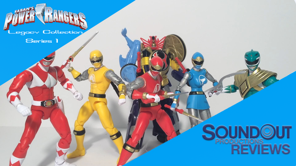 Power Rangers Legacy Collection 6.5 Inch Series 1 Review